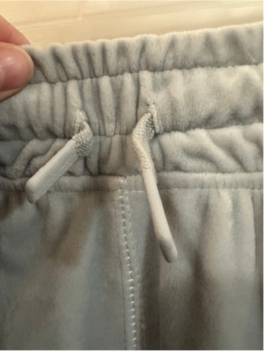Mono B Buttery Soft Velour Joggers 3X Urban Grey Athleisure Lounge Pants - Picture 4 of 6